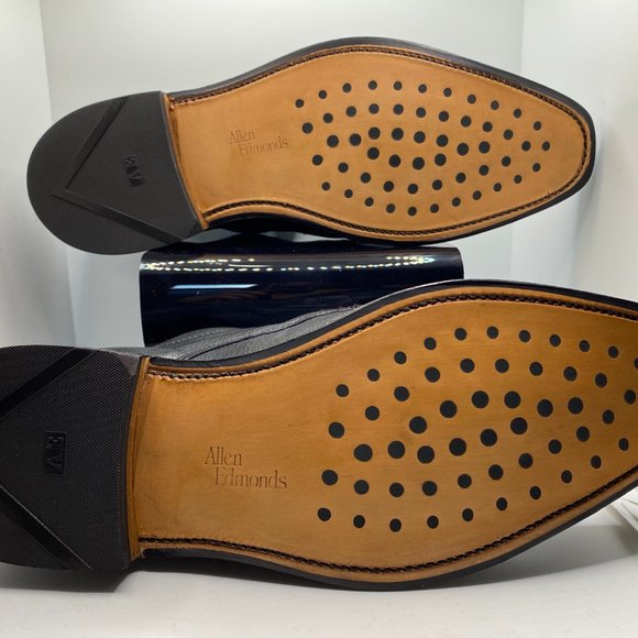 Allen Edmonds - Jackson - Black - All Leather Mens Shoes - Brand New Size 9 D